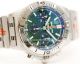 GF Factory Replica Breitling Chronomat Bullet Band Watch SS Green Dial 42MM (2)_th.jpg